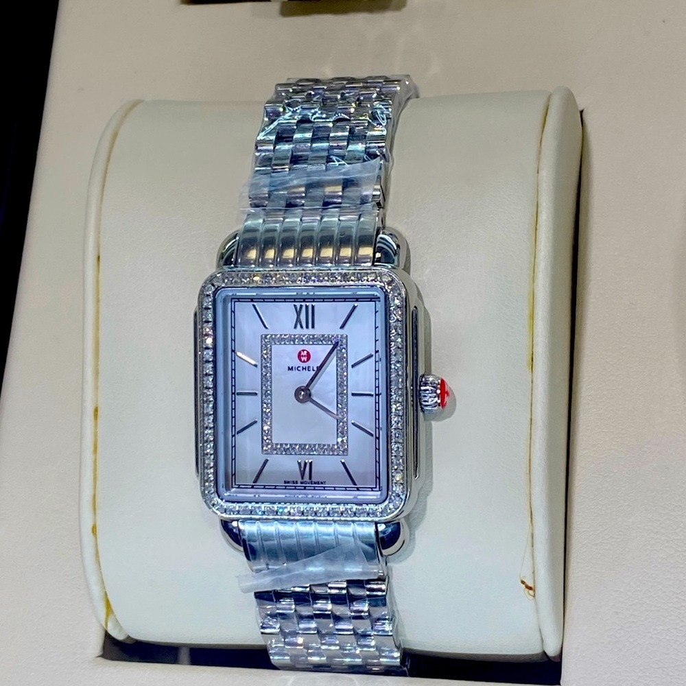 Michelle watch with diamond brand new